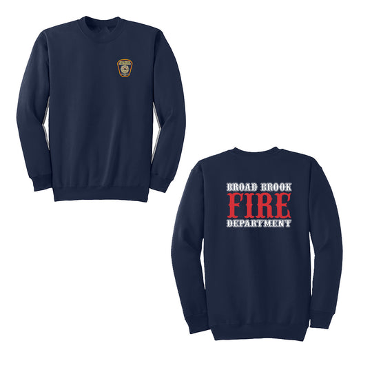 Broad Brook Fire Crewneck Sweatshirt