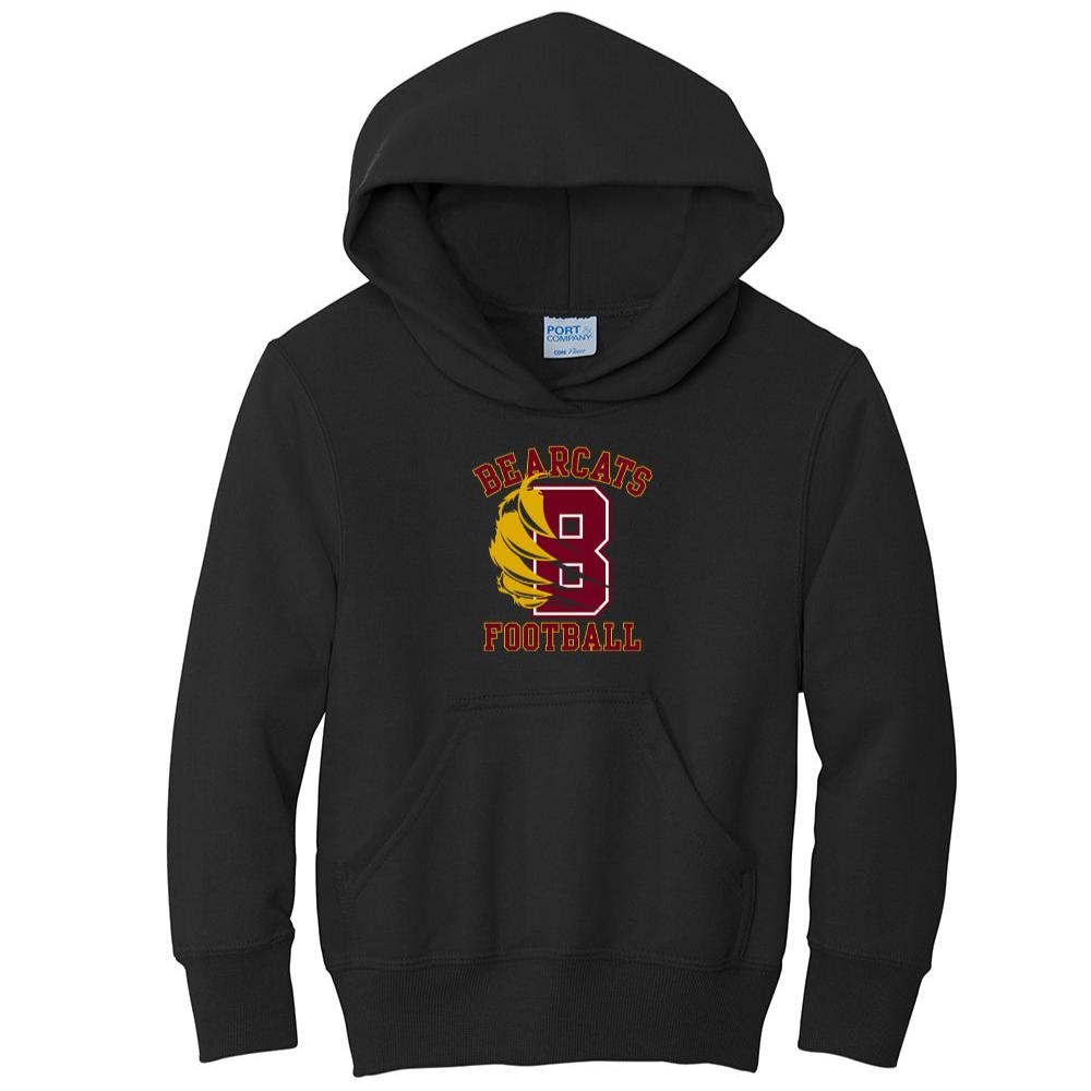 Bearcats Football Youth Hoodie