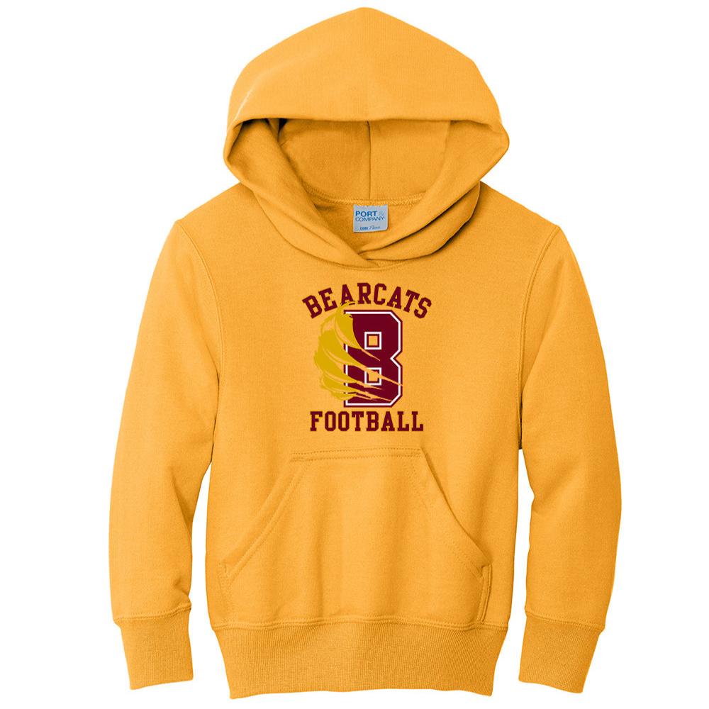 Bearcats Football Youth Hoodie