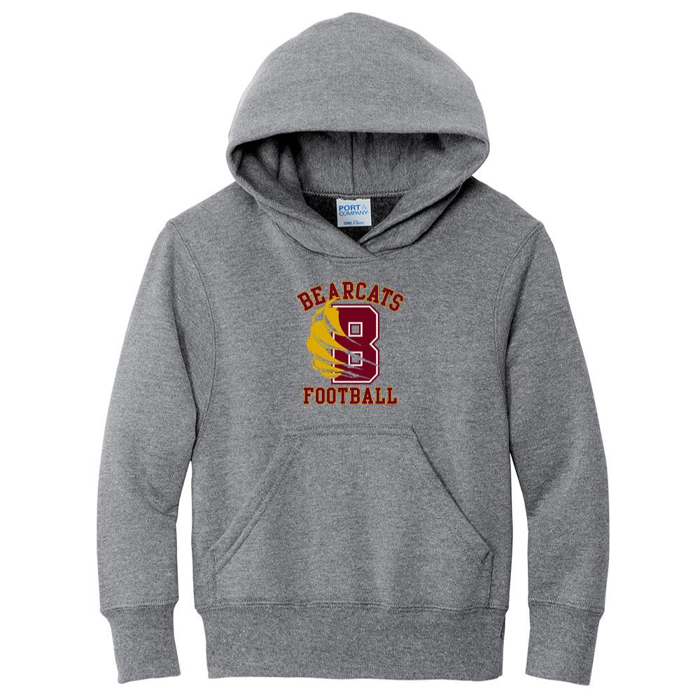 Bearcats Football Youth Hoodie