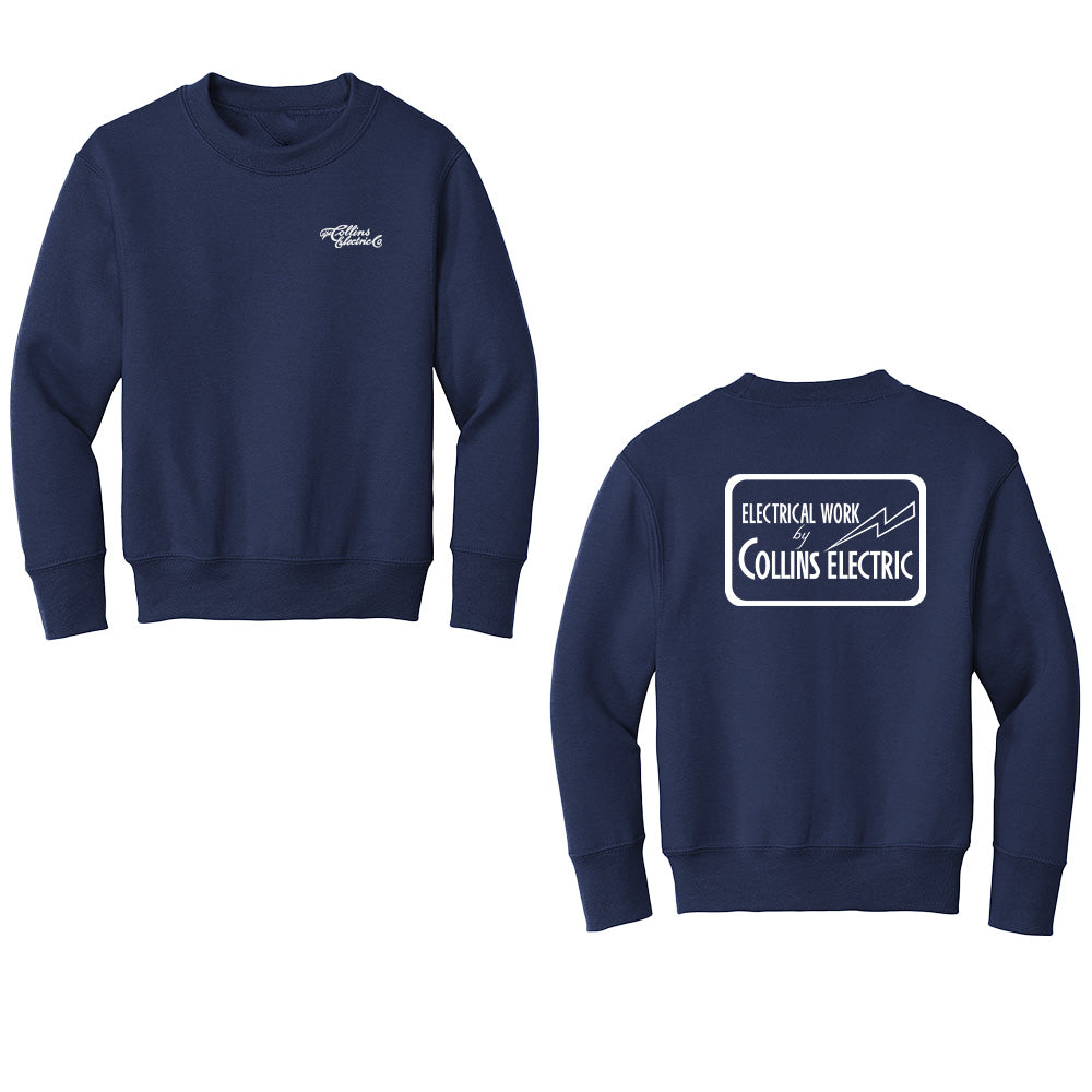Collins Electric Youth Crewneck Sweatshirt