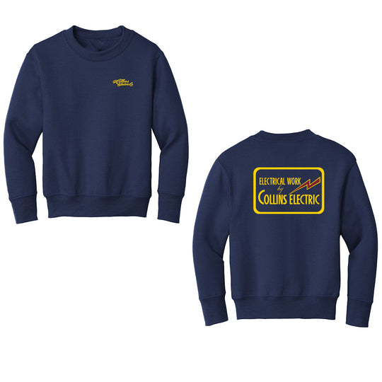 Collins Electric Youth Crewneck Sweatshirt