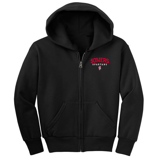 Somers PTO Youth Full Zip Hoodie