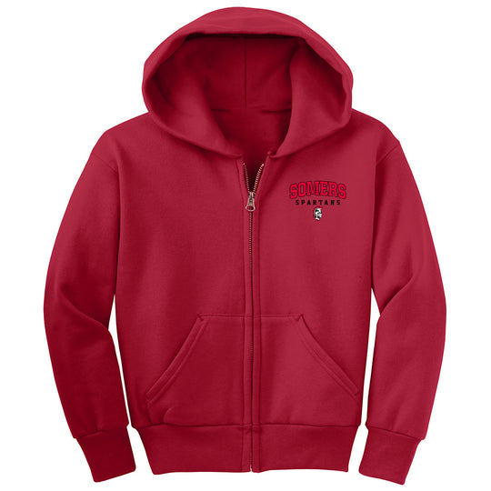 Somers PTO Youth Full Zip Hoodie