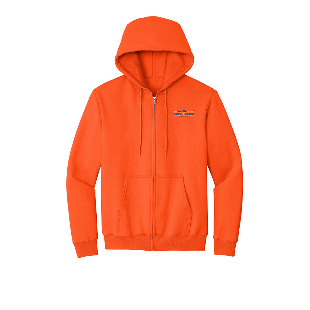 Collins Electric "Berkshire" Fleece Full Zip Hoodie