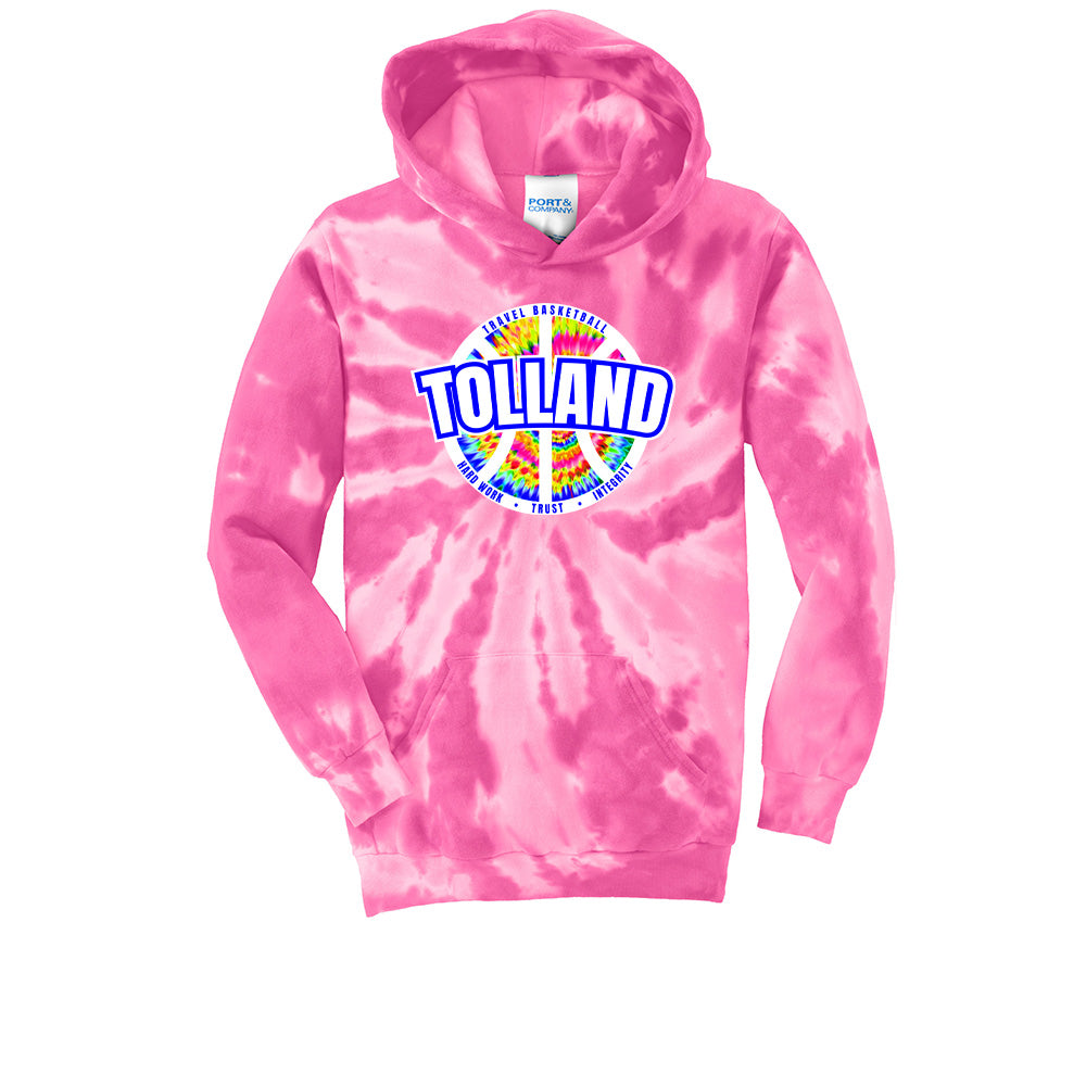 Tolland Youth Tie Dye Hoodie