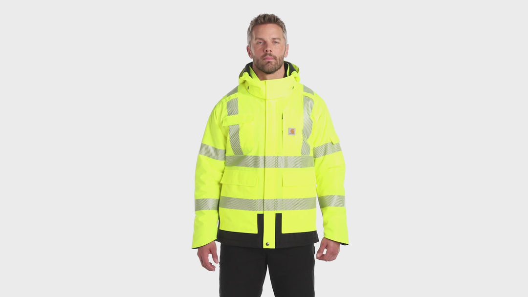 Kelly Fradet Carhartt® ANSI 107 Class 3 Waterproof Heavyweight Insulated Jacket