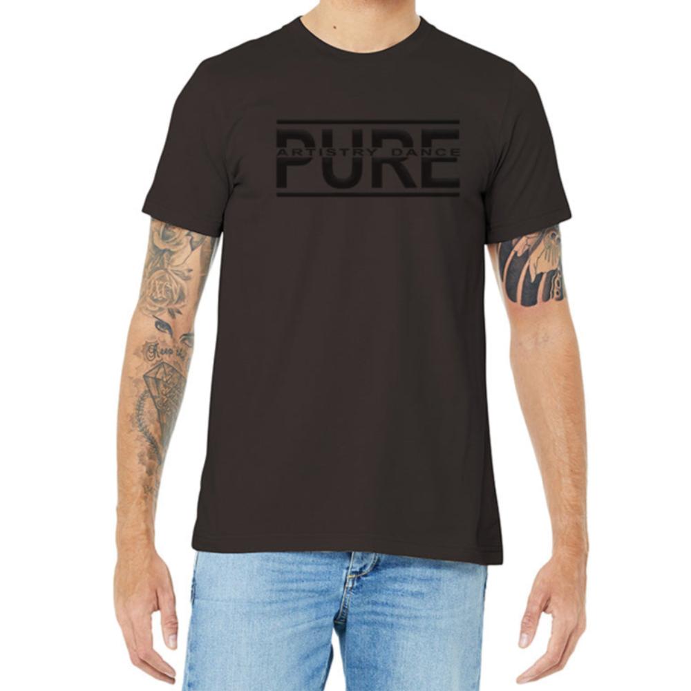 PURE Black-on-Black Tee