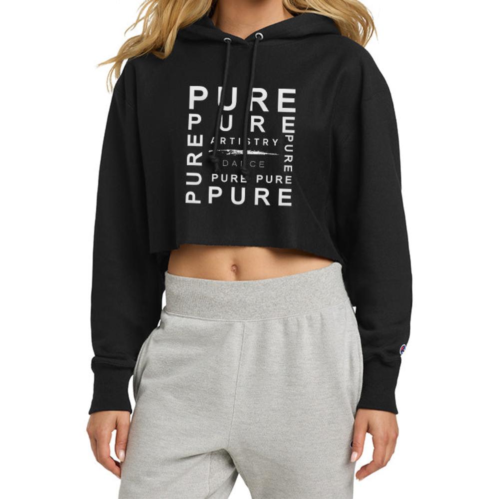 PURE Square Cropped Champion Hoodie