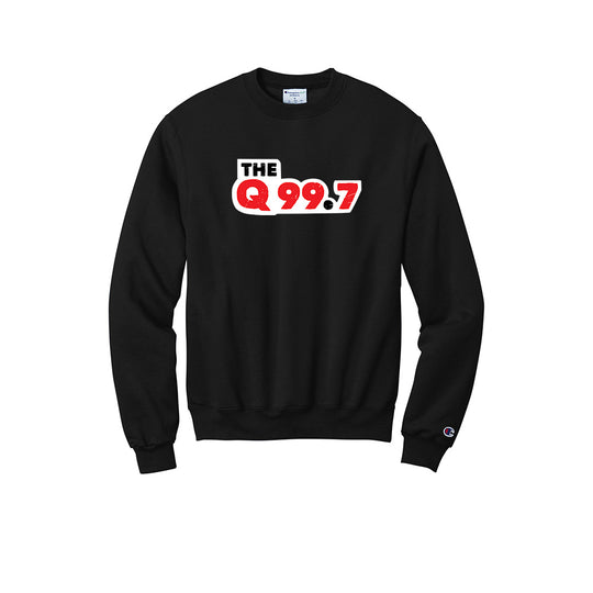 The Q 99.7 Champion® Crew Sweatshirt