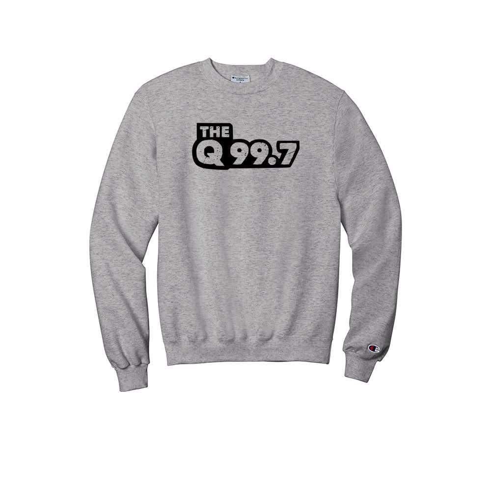 The Q 99.7 Champion® Crew Sweatshirt