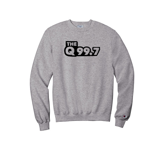 The Q 99.7 Champion® Crew Sweatshirt