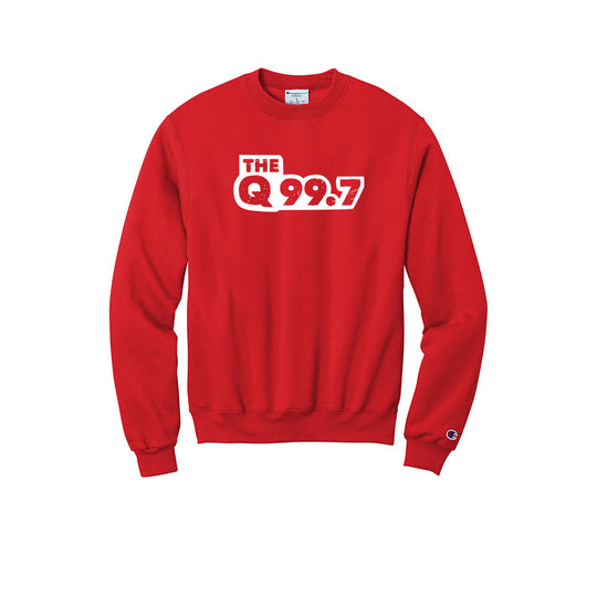 The Q 99.7 Champion® Crew Sweatshirt