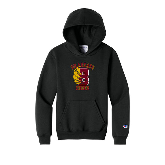 Bearcats Cheer Champion® Youth Powerblend® Hooded Sweatshirt