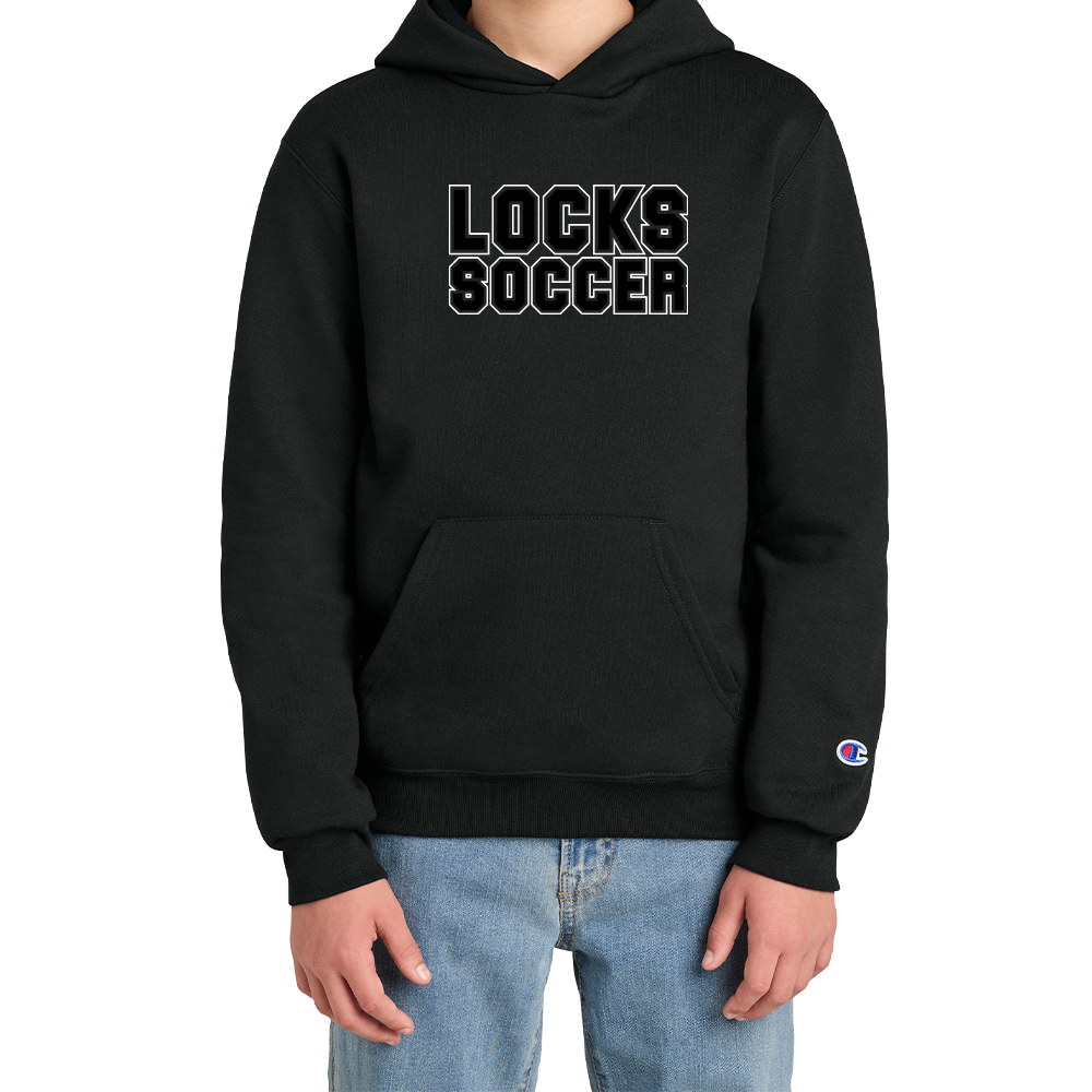 WLSC Champion® "LS" Youth Powerblend® Hooded Sweatshirt