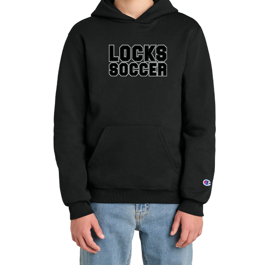 WLSC Champion® "LS" Youth Powerblend® Hooded Sweatshirt
