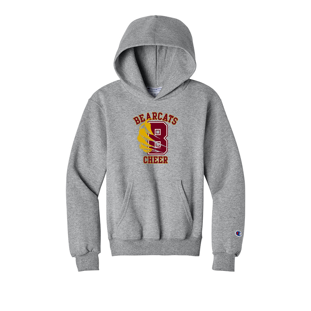 Bearcats Cheer Champion® Youth Powerblend® Hooded Sweatshirt