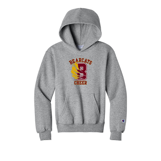 Bearcats Cheer Champion® Youth Powerblend® Hooded Sweatshirt