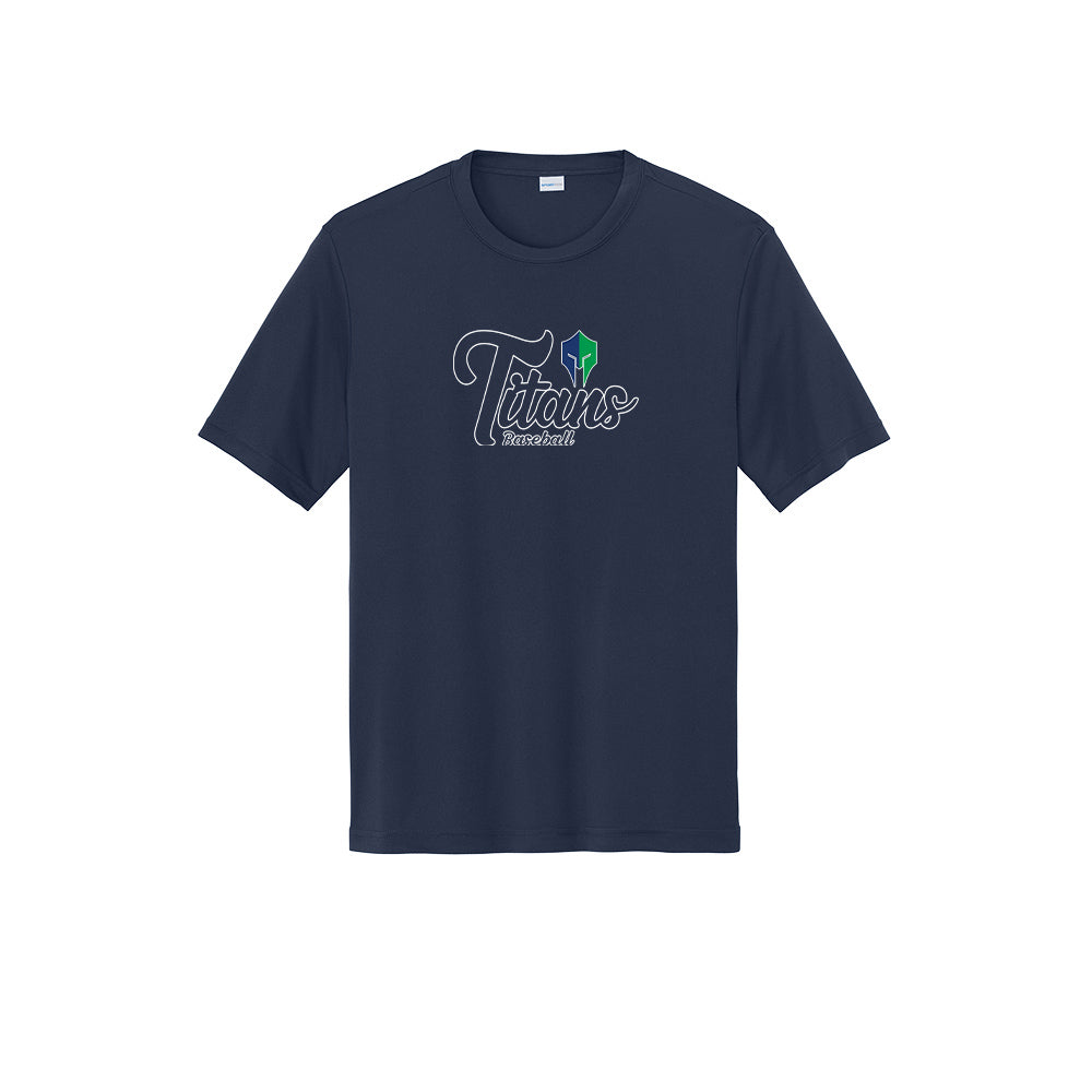 Titans Adult Tech Tee "Big T" - ST350 (color options available)