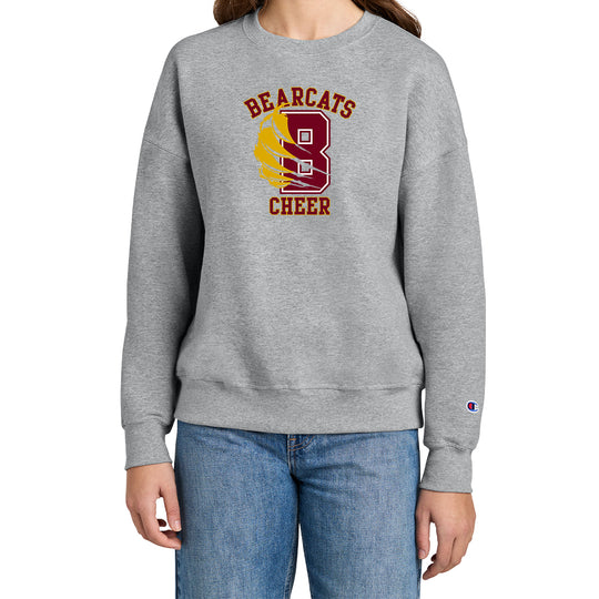 Bearcats Cheer Champion® Women’s Crewneck Sweatshirt