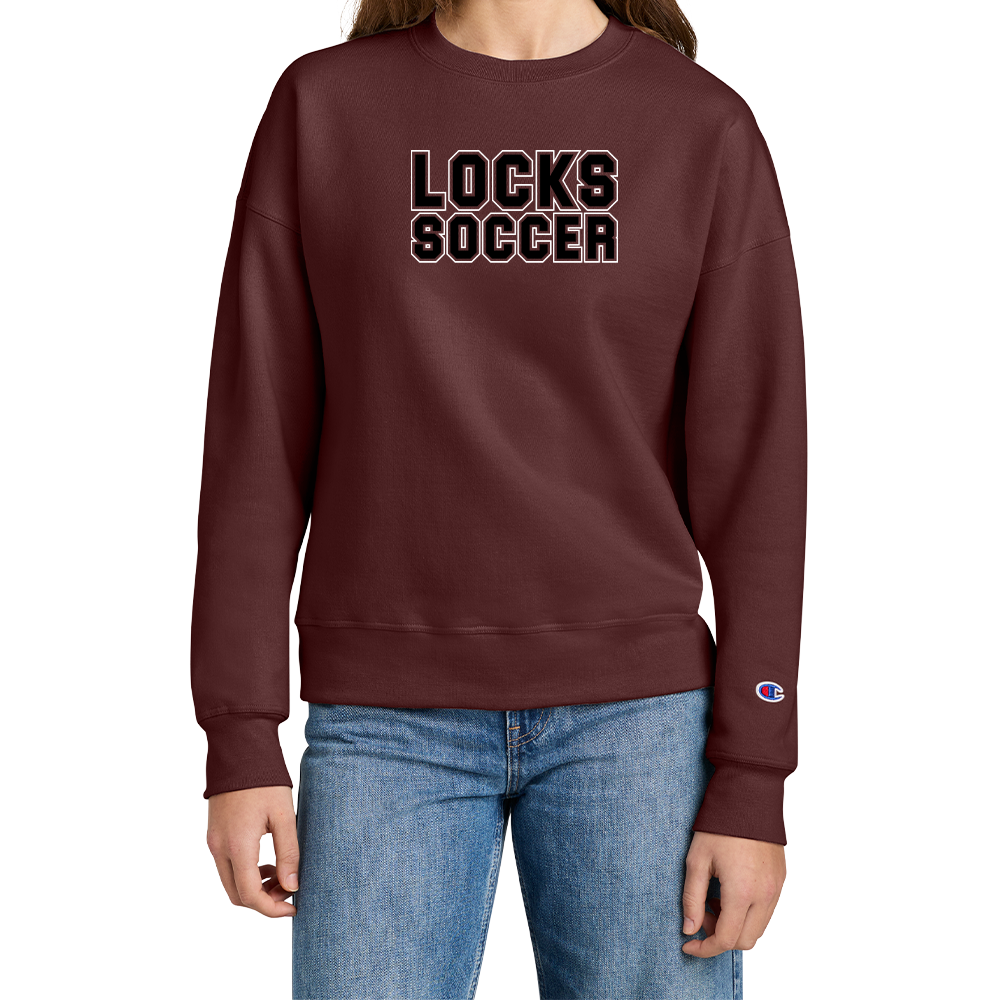 WLSC "LS" Champion® Women’s Crewneck Sweatshirt
