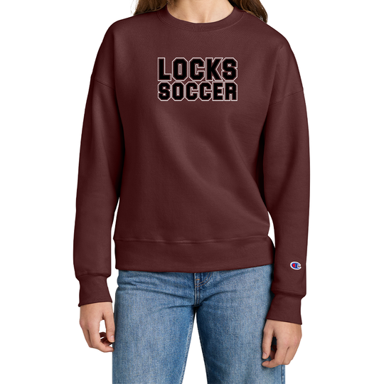 WLSC "LS" Champion® Women’s Crewneck Sweatshirt