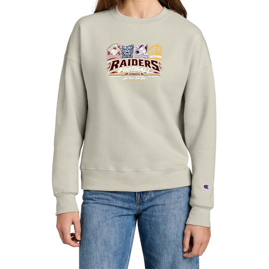 Raiders Football Champion® Women’s Crewneck Sweatshirt