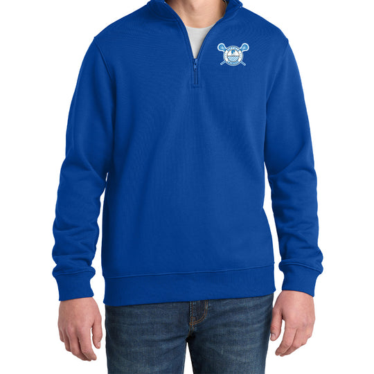 Suffield Lacrosse "Classic" Sweatshirt 1/4 Zip