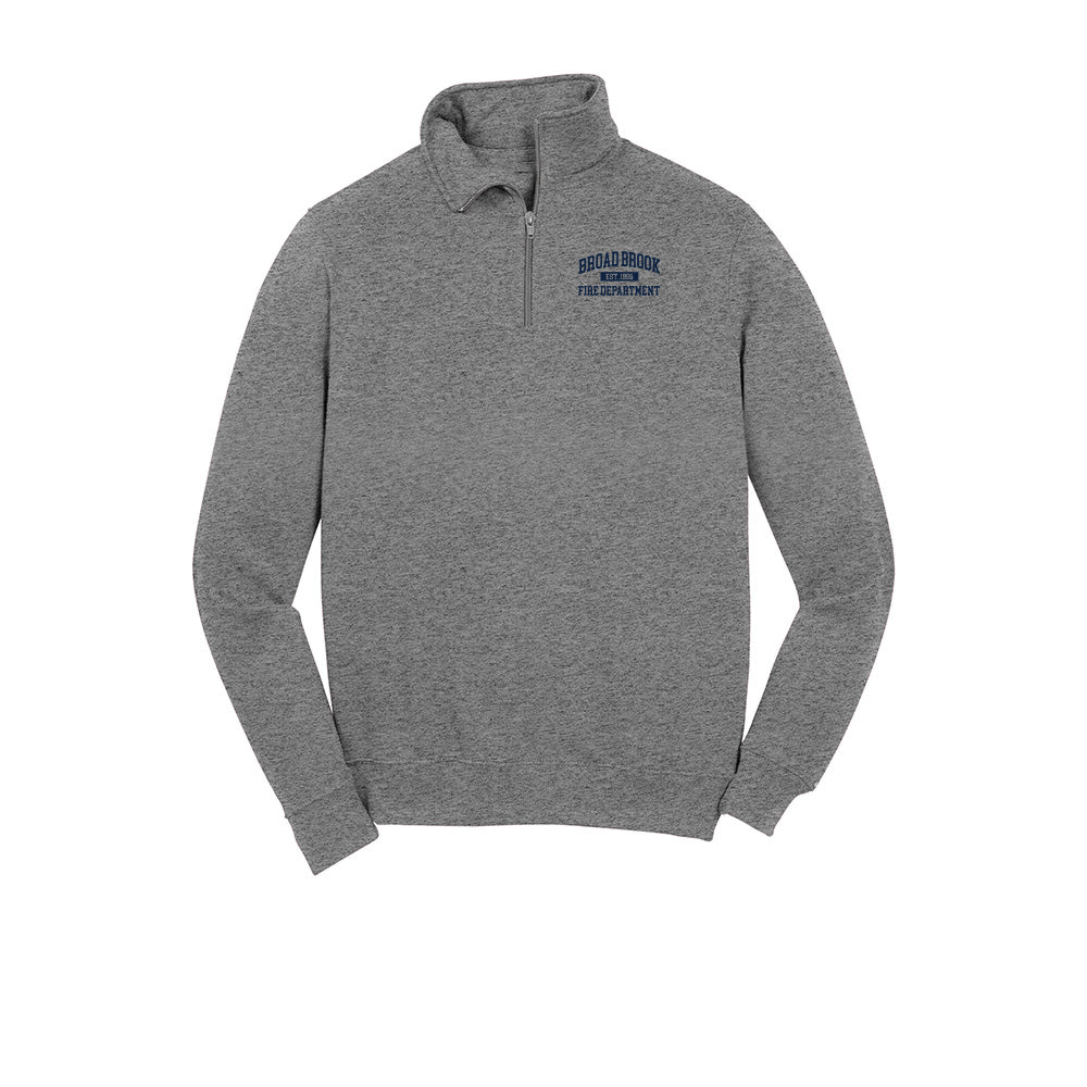 Broad Brook Fire "EST" Sweatshirt 1/4 Zip