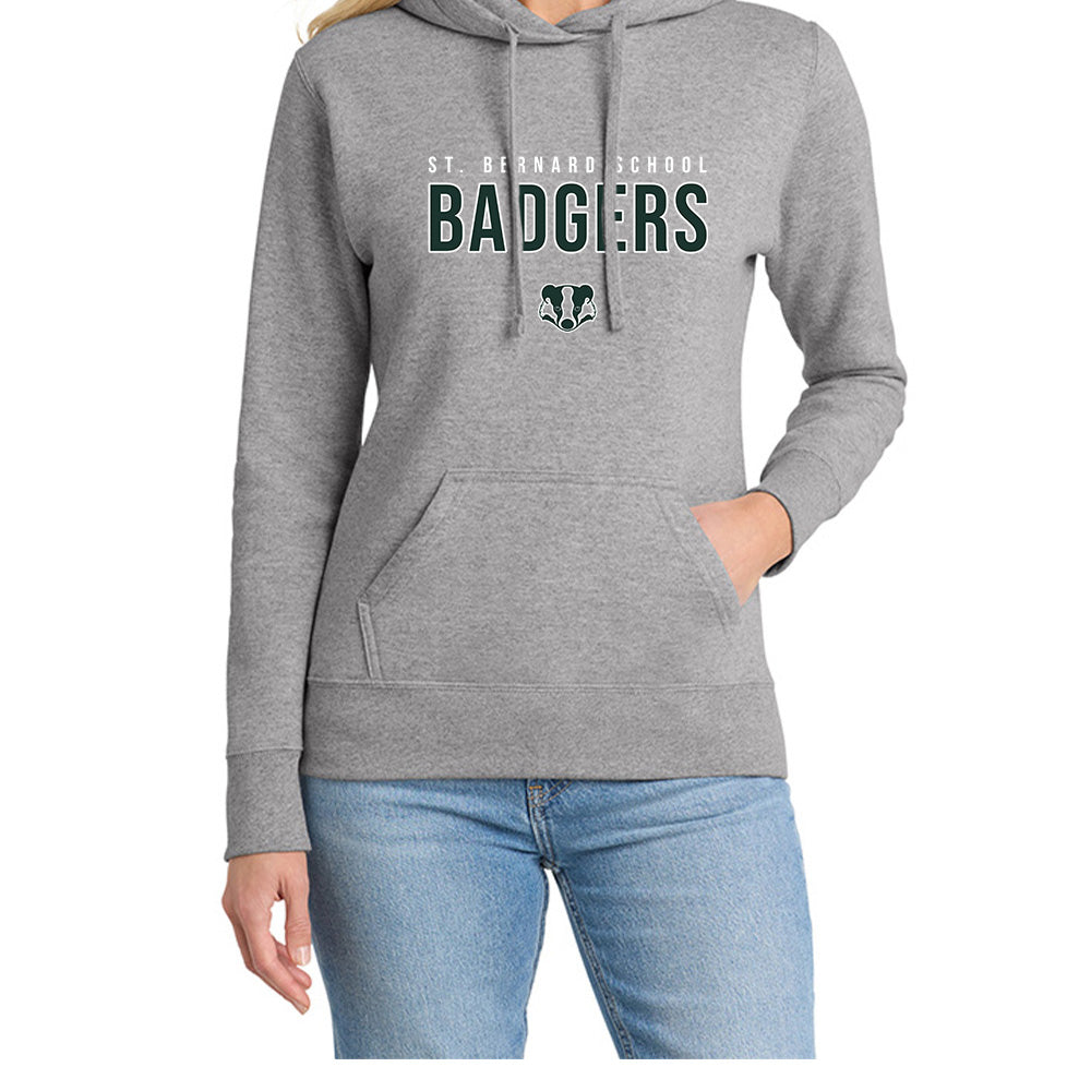 Saint Bernard "STB" Ladies Fleece Hoodie
