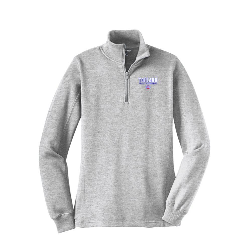 Tolland Ladies 1/4 Zip Sweatshirt