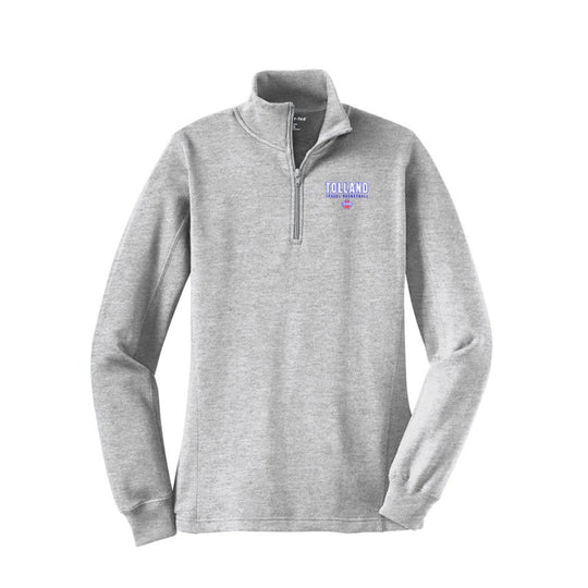 Tolland Ladies 1/4 Zip Sweatshirt