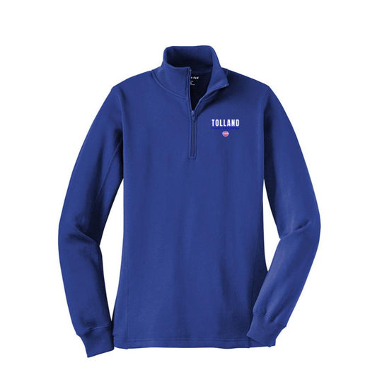 Tolland Ladies 1/4 Zip Sweatshirt