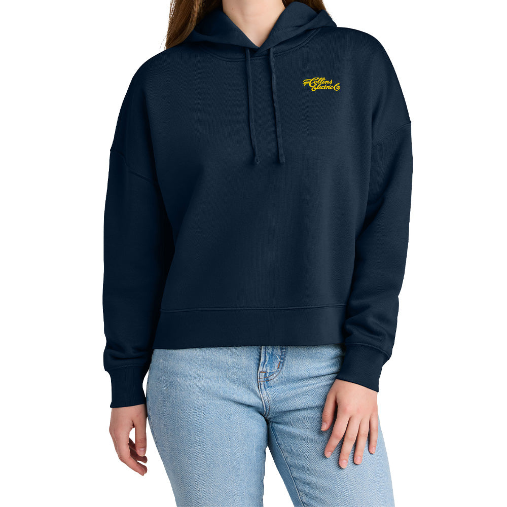 Collins Electric Ladies Nora Hooded Sweatshirt