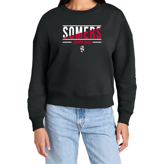 Somers PTO "Split" Women’s Alma Crewneck Sweatshirt