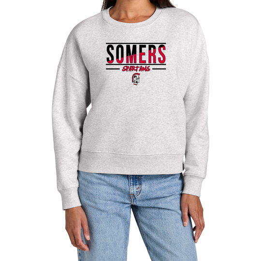 Somers PTO "Split" Women’s Alma Crewneck Sweatshirt