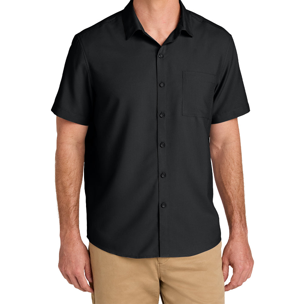 Port Authority® Short Sleeve UV Dockside Shirt (Embroidered)