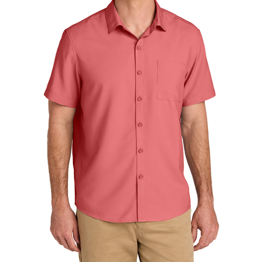 Port Authority® Short Sleeve UV Dockside Shirt (Embroidered)