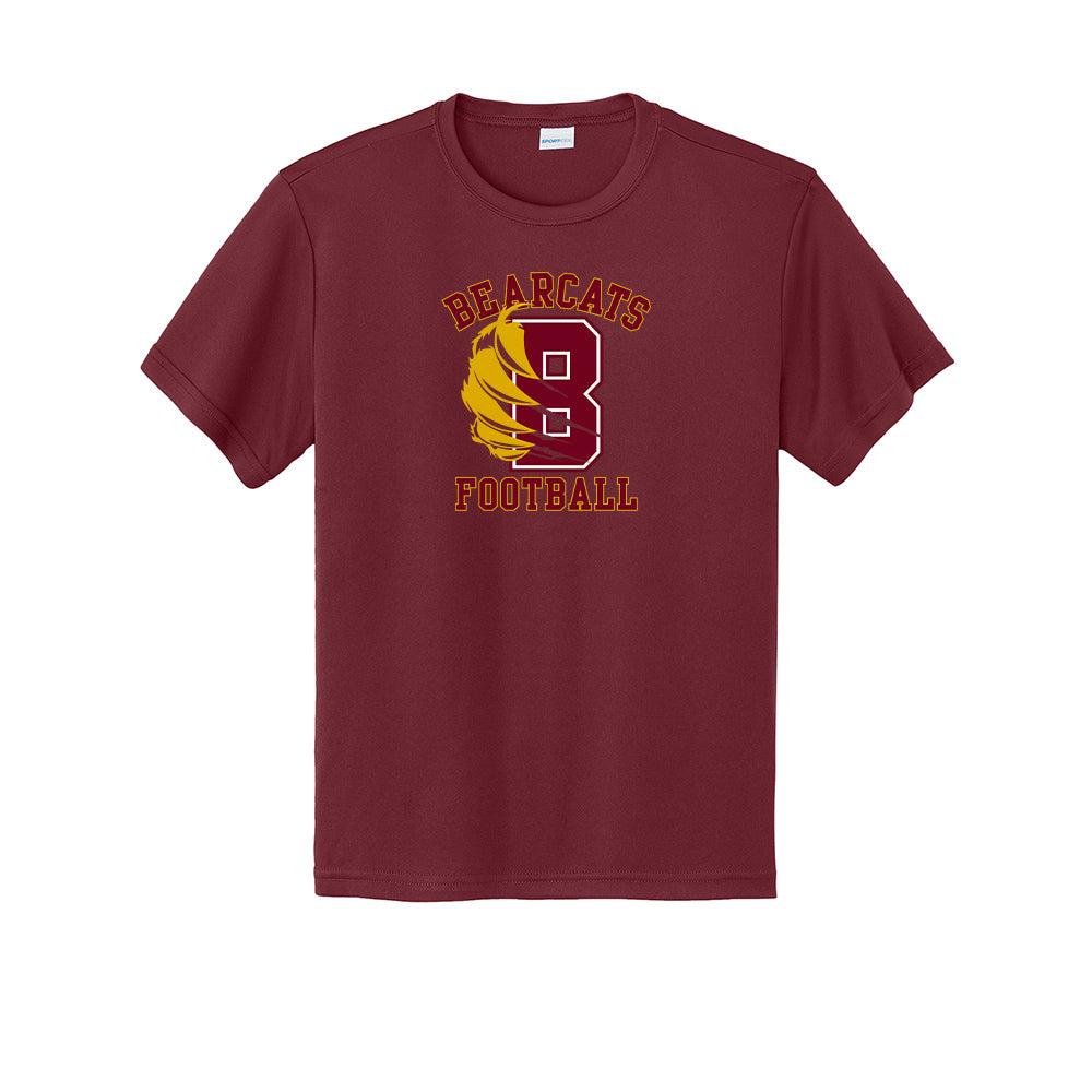 Bearcats Football Youth Tech Tee