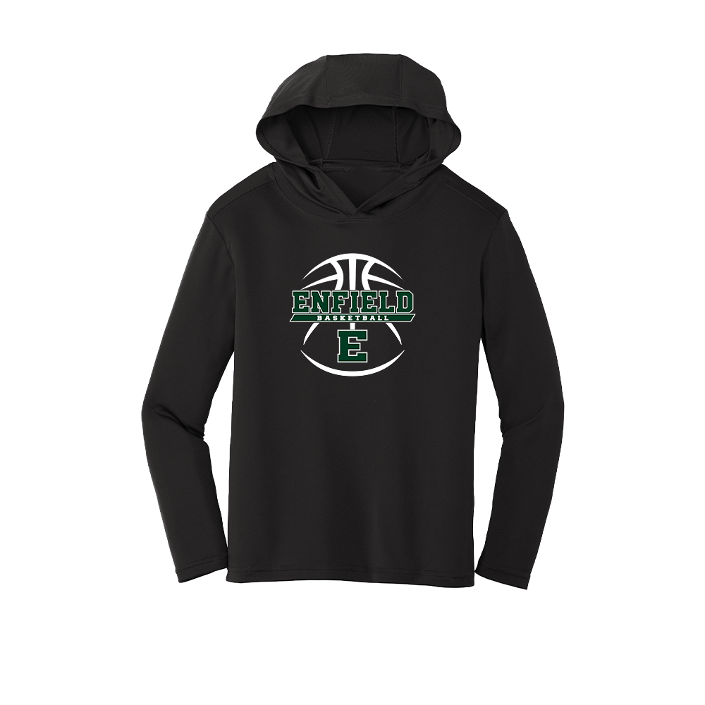Enfield Basketball Youth LS Hooded Tech Tee