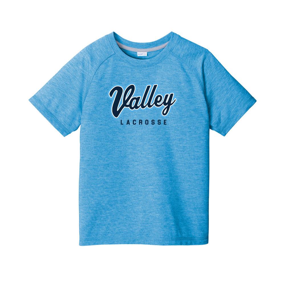 Valley Lacrosse Youth Wicking Tee