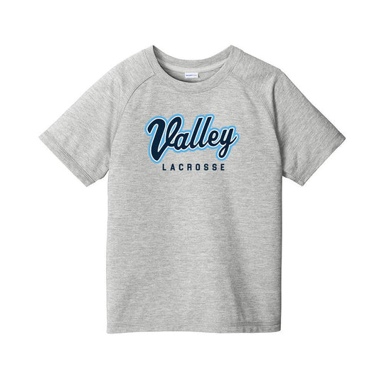 Valley Lacrosse Youth Wicking Tee