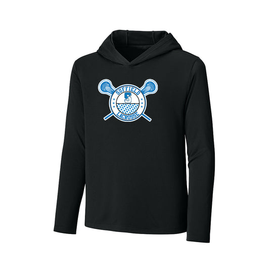 Suffield Youth Lacrosse "Classic" LS T-Shirt Hoodie