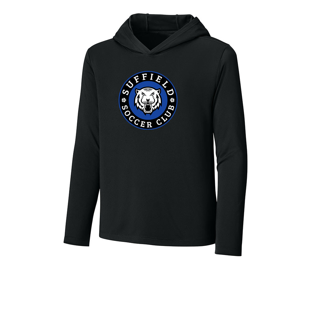 Suffield Soccer Club Youth LS T-Shirt Hoodie