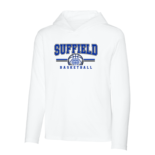 Suffield Travel "Court" Youth LS T-Shirt Hoodie