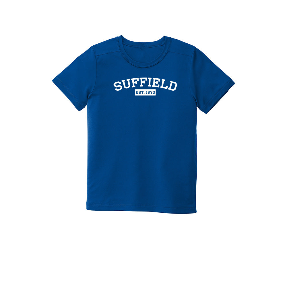 Suffield PTO "EST." Youth Tech Tee