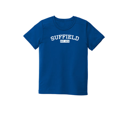 Suffield PTO "EST." Youth Tech Tee