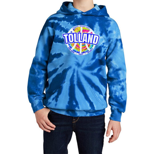 Tolland Youth Tie Dye Hoodie